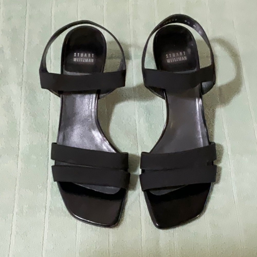 Stuart Weitzman Stretch Strap Sandals Size 9 1/2 … - image 1